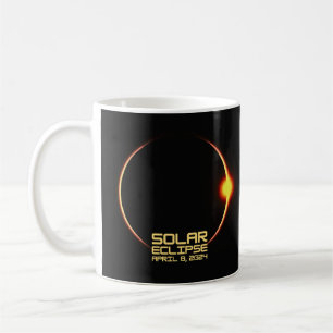 Mug Éclipse solaire 8 avril 2024