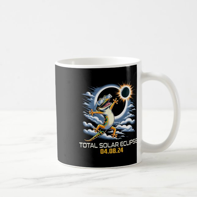 Mug Éclipse solaire Selfie (Droite)