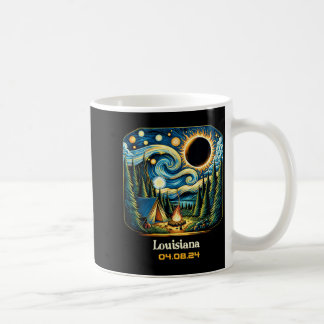 Mug Éclipse solaire totale Camng Louisiane LA
