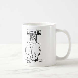 Mug École de conduite des éléphants