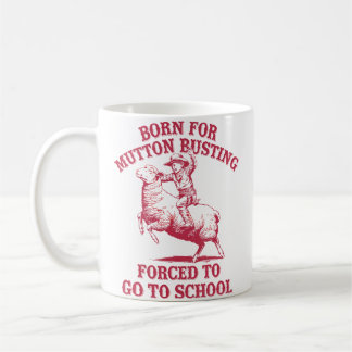 Mug École de Mutton Busting Citation Rodeo de Chevauch