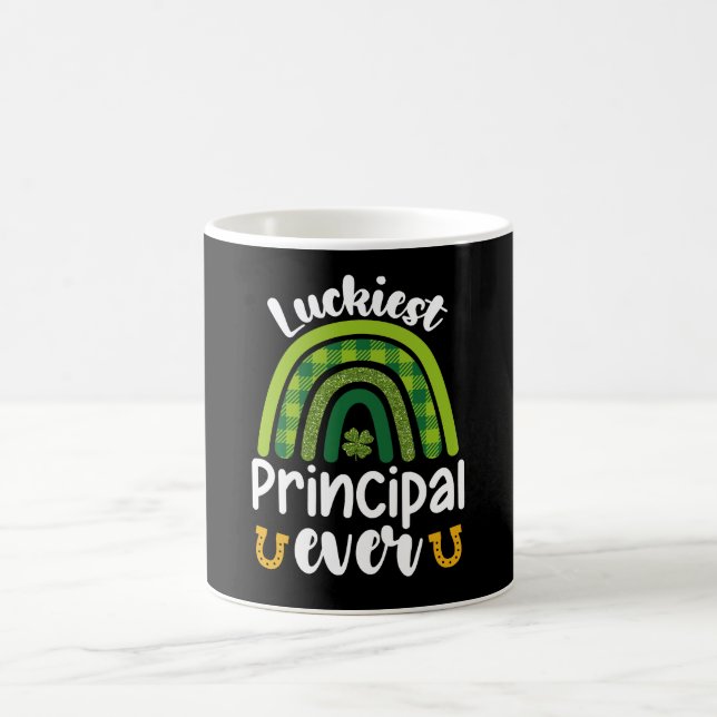 Mug École du directeur le plus chanceux de tous les te (Centre)