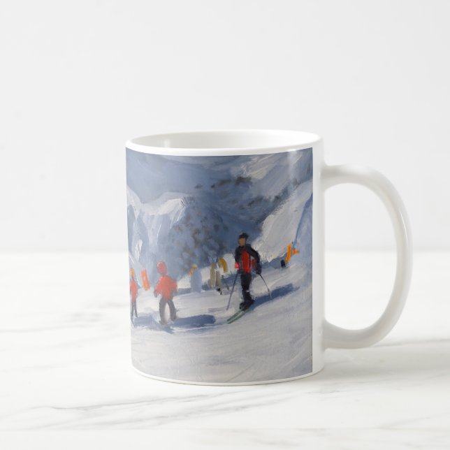 Mug École Tignes 2009 de ski (Droite)
