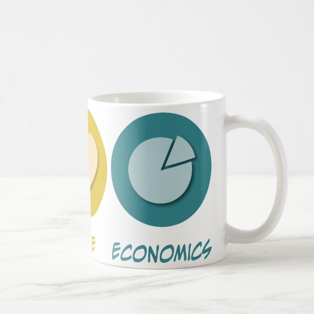 Mug Économie d'amour de paix (Droite)