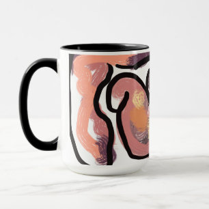 Mug Écorce d'automne du coucher du soleil