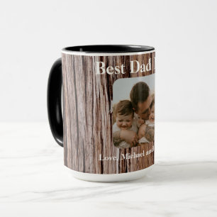 Mug Écorce de cèdre rustique, arbre naturel extérieur 