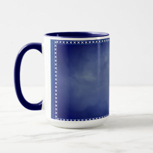 Mug Écossais Bleu