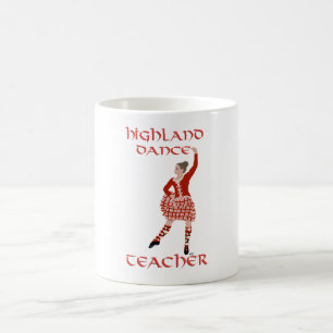 Mug Écossais Enseignant de danse Highland