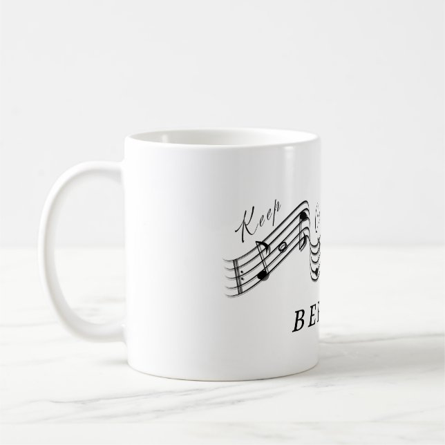 Mug Écouter Hector Berlioz Compositeur de musique clas (Gauche)