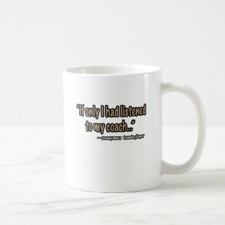 Mug Écoutez l'entraîneur