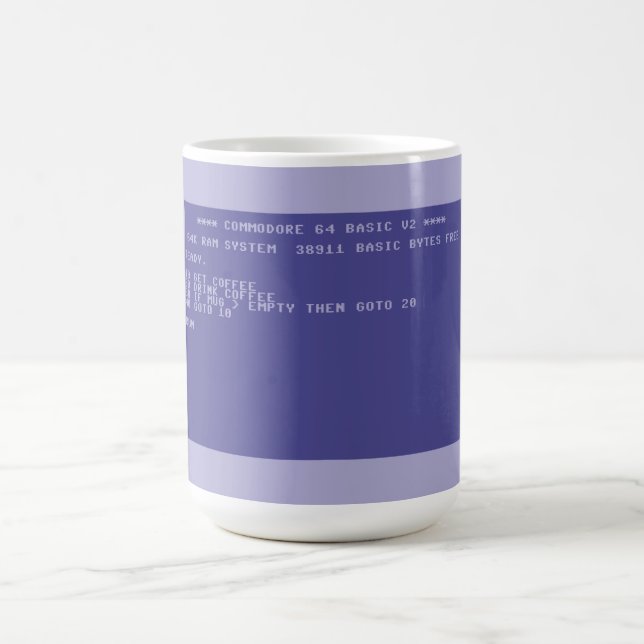 Mug Écran de programme de base de cofee de boissons du (Centre)