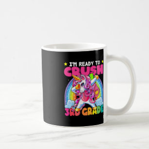 Mug Écraser 3e Année Dabbing Unicorn Retour À L'École