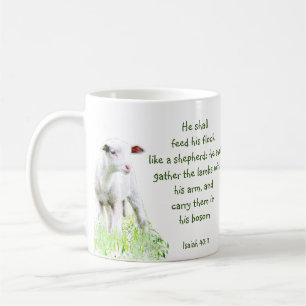 Mug Écriture chrétienne de Noël