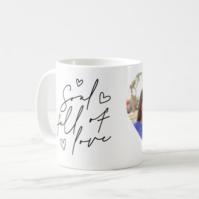 Mug Écriture douce (Devant gauche)