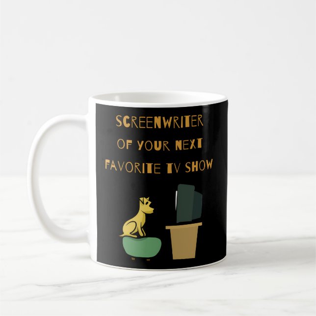 Mug Écrivain De Votre Prochain Émission De Télévision  (Gauche)