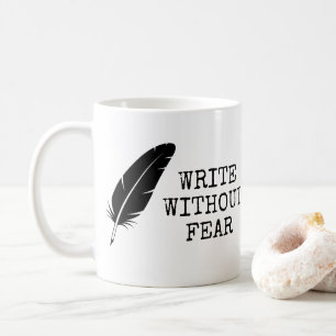 Mug Écrivez sans crainte, Éditez sans pitié Écrivains