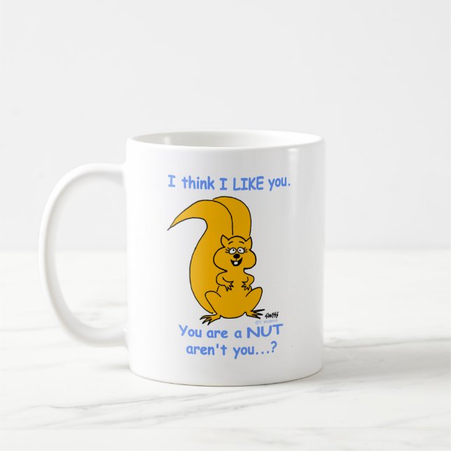 Mug Écureuil d'anniversaire d'amitié BFF mignon (Gauche)