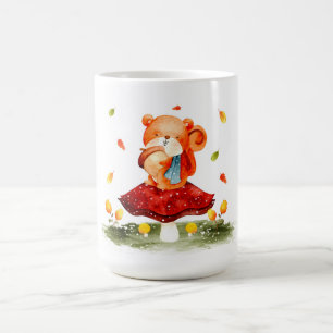 Mug Écureuil d'automne mignon