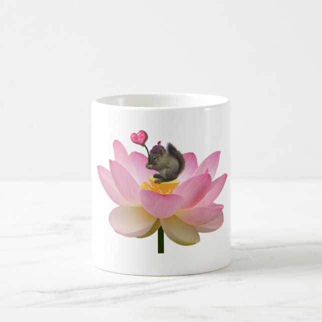 Mug Écureuil de bébé Hipster (Centre)