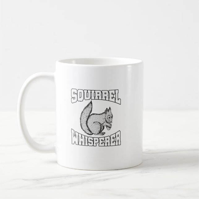 Mug Écureuil de la faune Écureuil animal sauvage. Perf (Gauche)