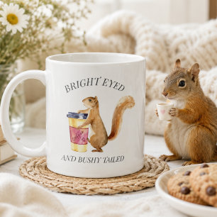 Mug Écureuil Mignon Aux Yeux Brillants Et À La Queue B