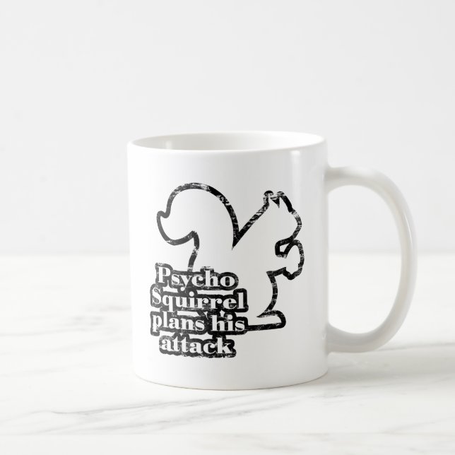 Mug Écureuil psychopathe (Droite)