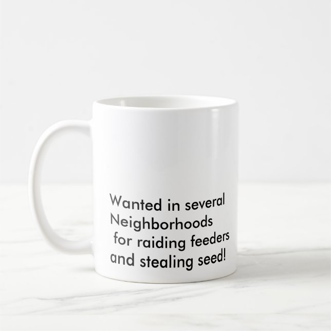 Mug Écureuil "Recherché" (Gauche)