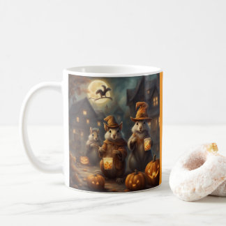 Mug Écureuils fantaisistes en costumes de sorcière Hal