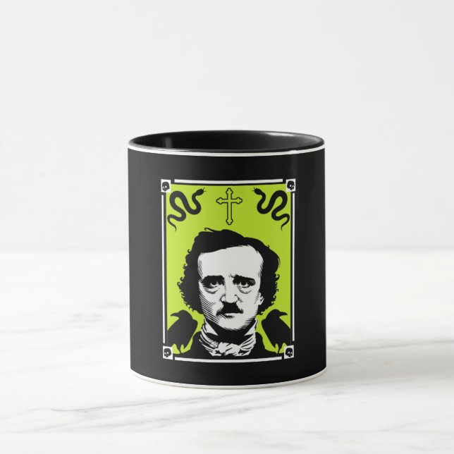 Mug Edgar Allan Poe Anniversaire 19 janvier (Centre)