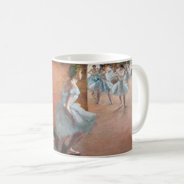Mug Edgar Degas - Danseurs Escalade d'un escalier (Devant droit)