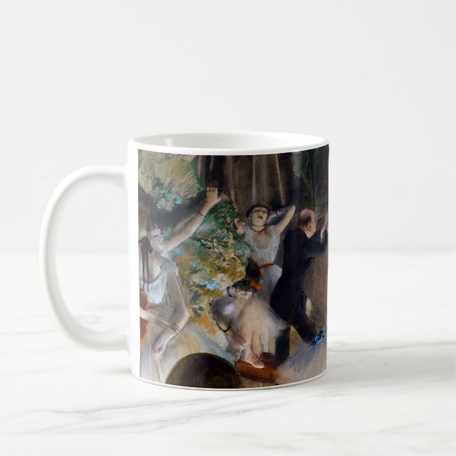 Mug Edgar Degas - La répétition du ballet sur scène (Gauche)