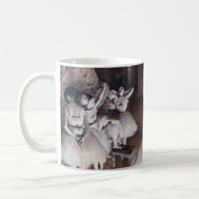 Mug Edgar Degas - Répétition de ballet sur scène (Gauche)