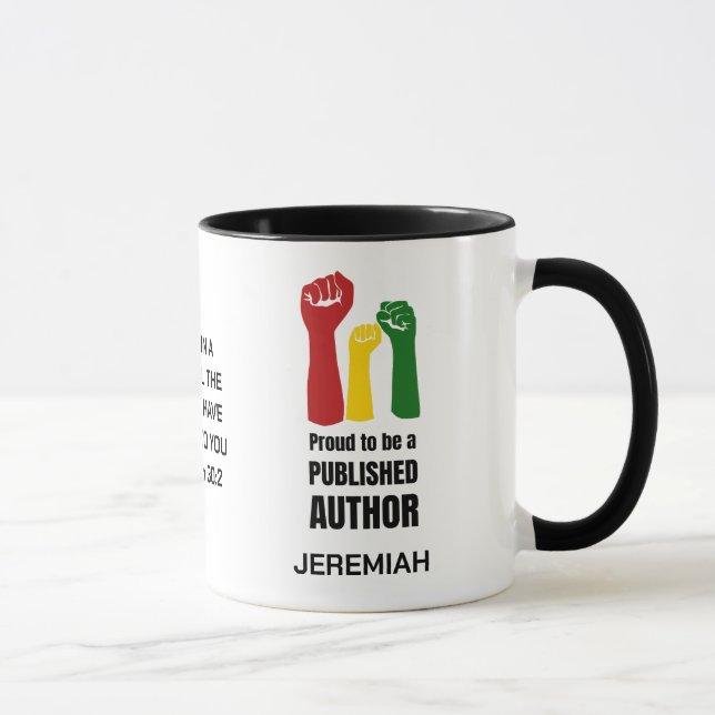 Mug ÉDITEUR Christian FID NOIR PUBLIÉ SUR MESURE (Droite)