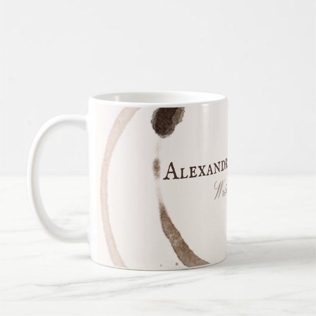 Mug Éditeur unique Stain de café Editeur (Gauche)