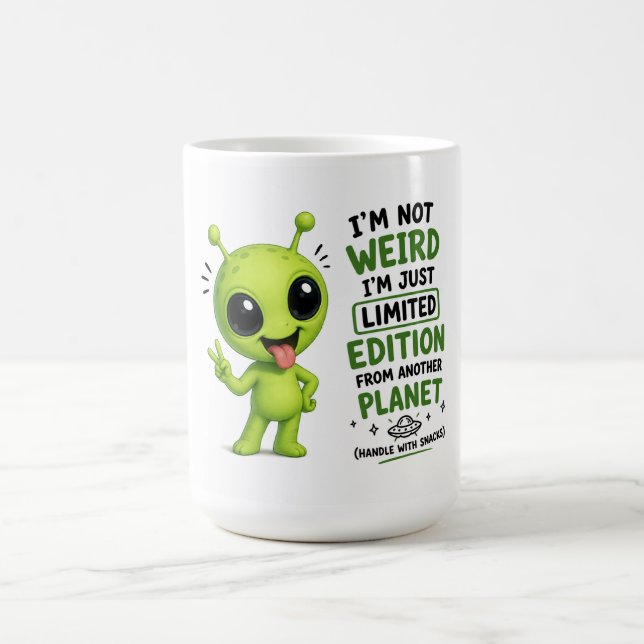 Mug Édition Limitée Design Alien (Centre)