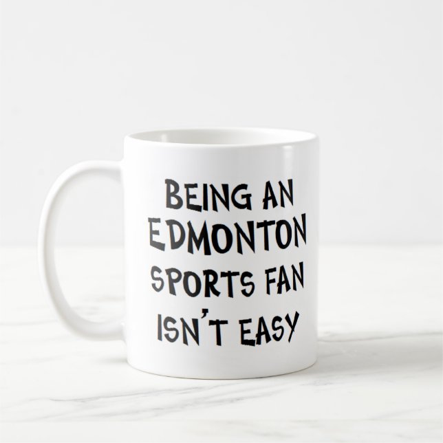 Mug edmonton sports fan, being (Gauche)
