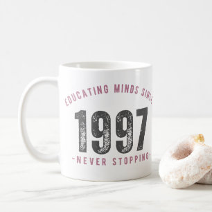 Mug - 'Educating Minds Since 1997 Never Stopping'