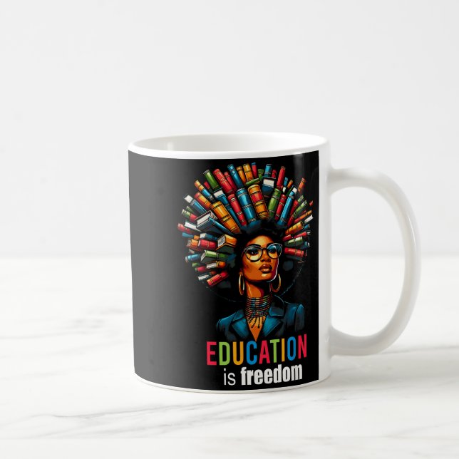 Mug Education Is Dom Black Teacher Books Black History (Droite)