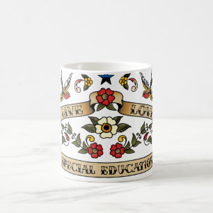 Mug Éducation spéciale d'amour vivant