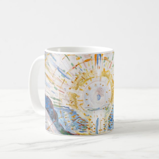 Mug Edvard Munch - Le Soleil 1912 (Devant gauche)
