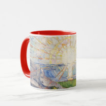 Edvard Munch Sunrise Art Nouveau Expressionnisme