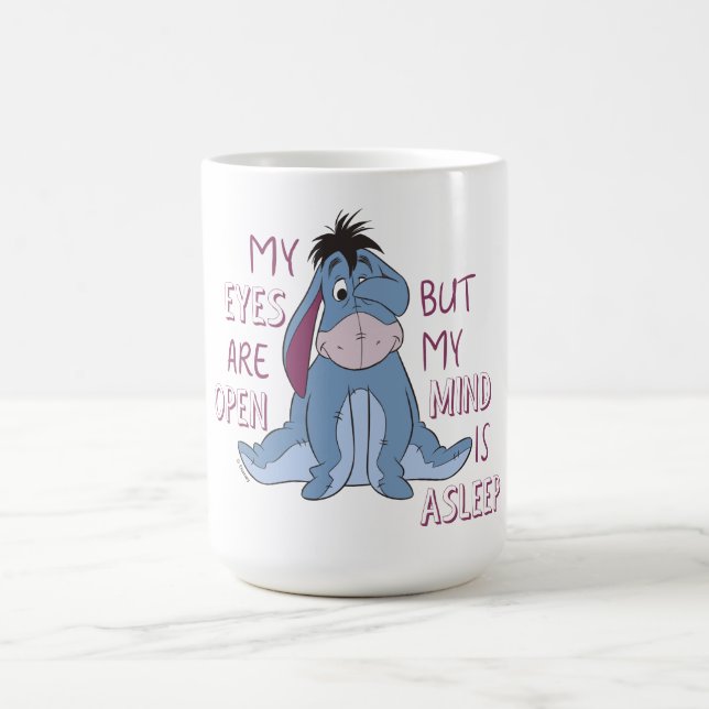 Mug Eeyore | Mon esprit est endormi Citation (Centre)