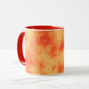 Mug Effet Cloud orange