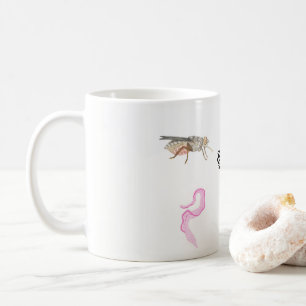 Mug Effiloche de la parasitologie/Parasitology cup