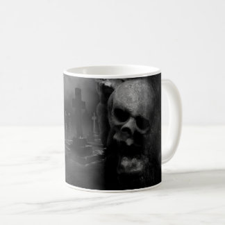 Mug Éffrayant cimetière Gruesome, Halloween
