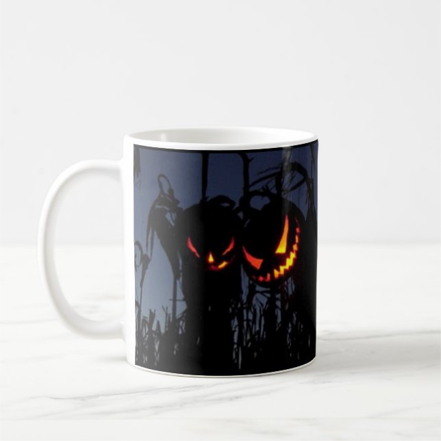 Mug Éffrayant Déplaisant Écarrow Halloween Jack O Lant (Gauche)