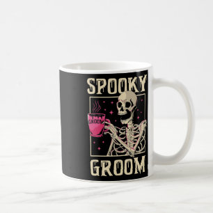 Mug Éffrayant Groom Skeleton Halloween Mariage Bachelo