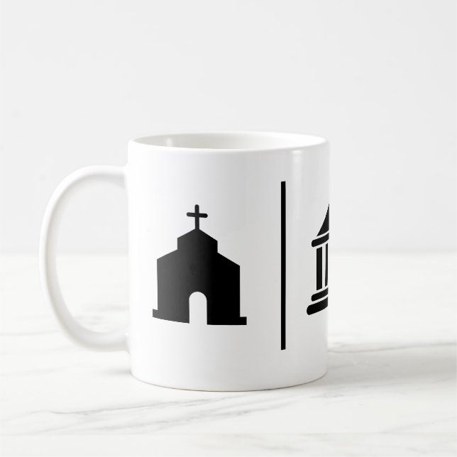 Mug Église et État séparés (Gauche)