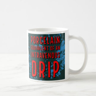 MUG ÉGOUTTEMENT DE PORCELAINE…