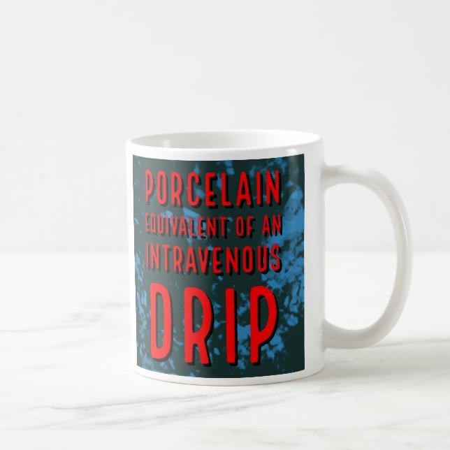 MUG ÉGOUTTEMENT DE PORCELAINE… (Droite)